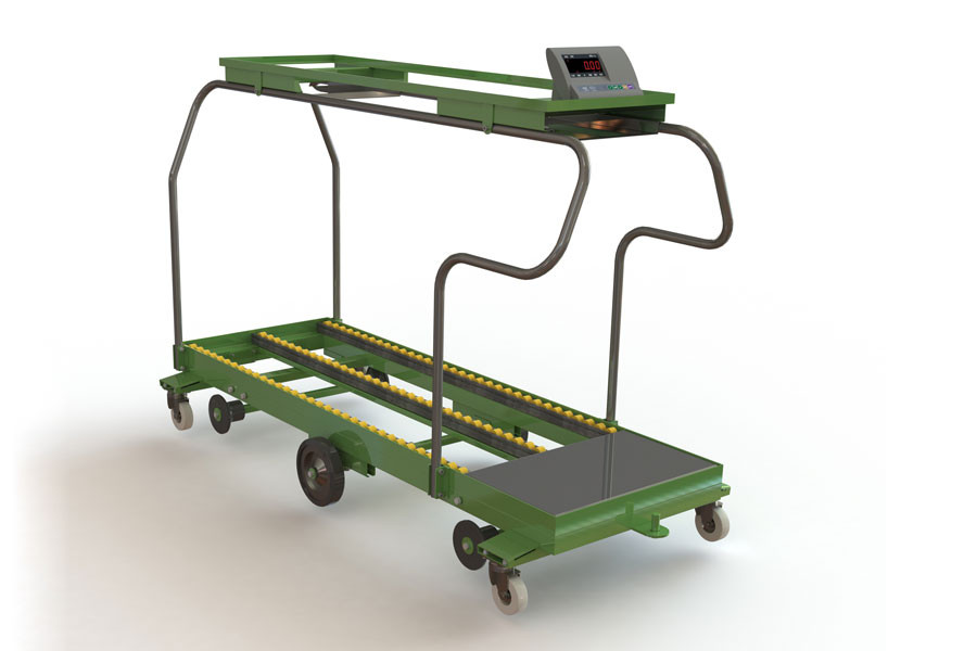 稱(chēng)重收貨運(yùn)輸車(chē)